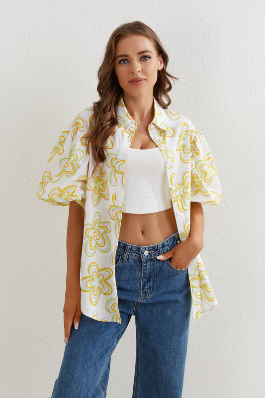 In Bloom: Cloud Sleeve Shirt