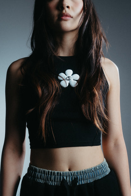 Petals Cropped Tank