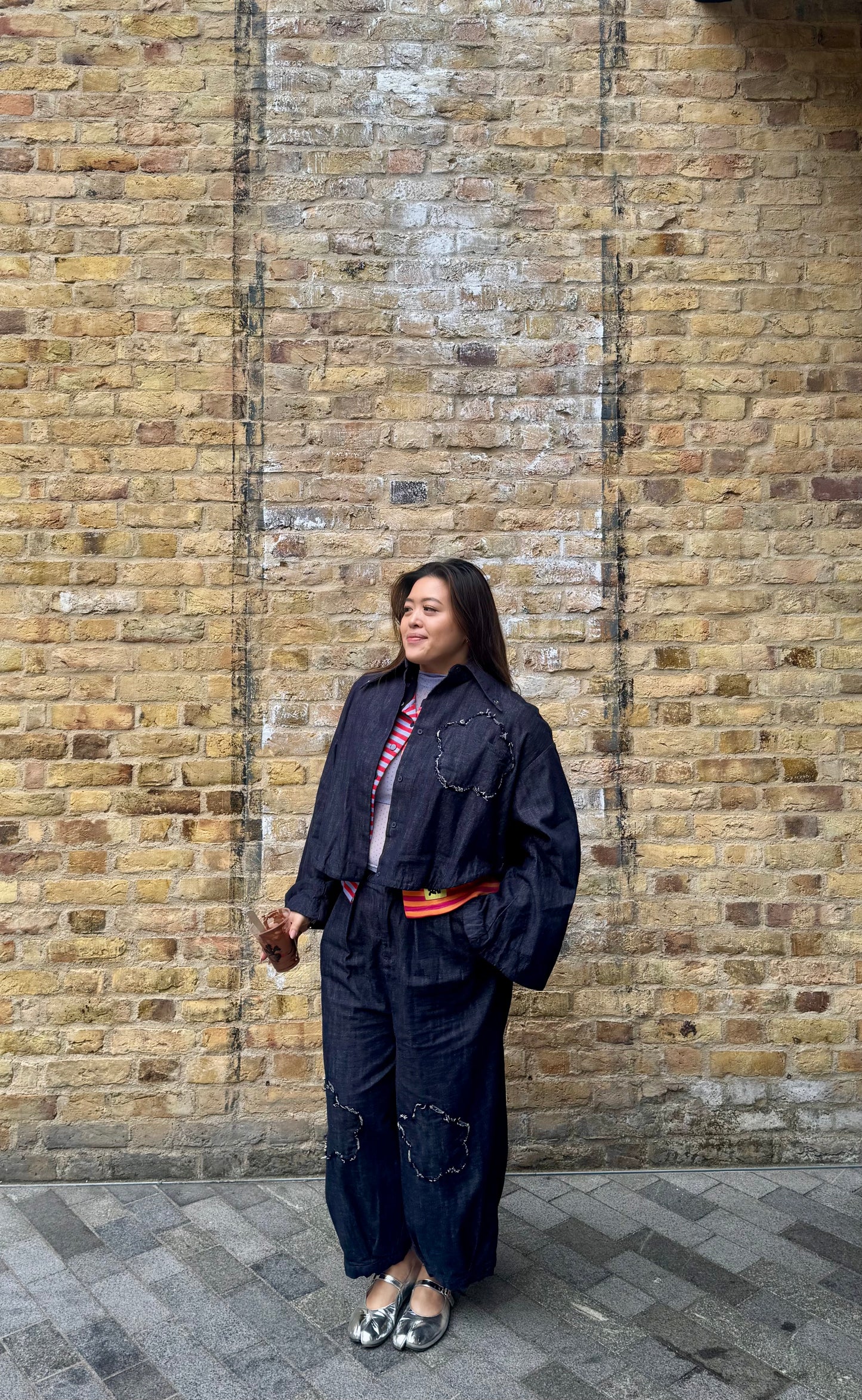 Denim Flower Power Set