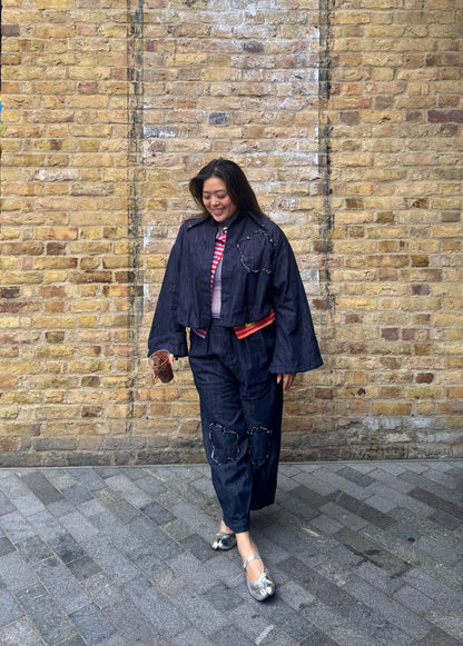 Denim Flower Power Set